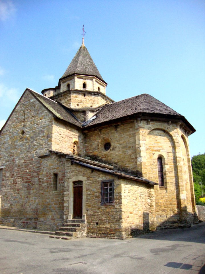 L'Hôpital-Saint-Blaise (Pyr-Atl, Fr) L'église coté sud