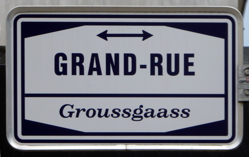 Lëtzebuerg, Groussgaass, 2