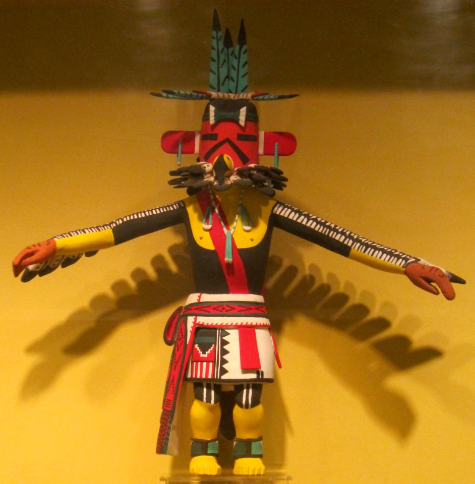 Kwahu (eagle) kachina, Arizona, Hopi people, Honolulu Museum of Art II