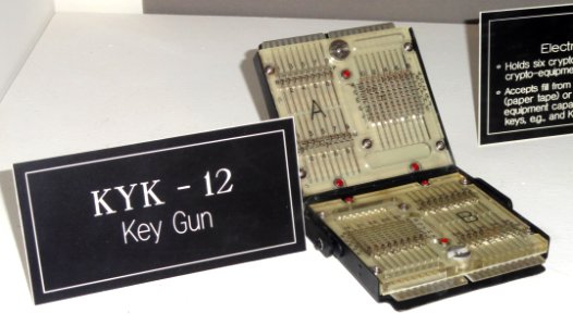 KYK-12 Key Gun - National Cryptologic Museum - DSC07988