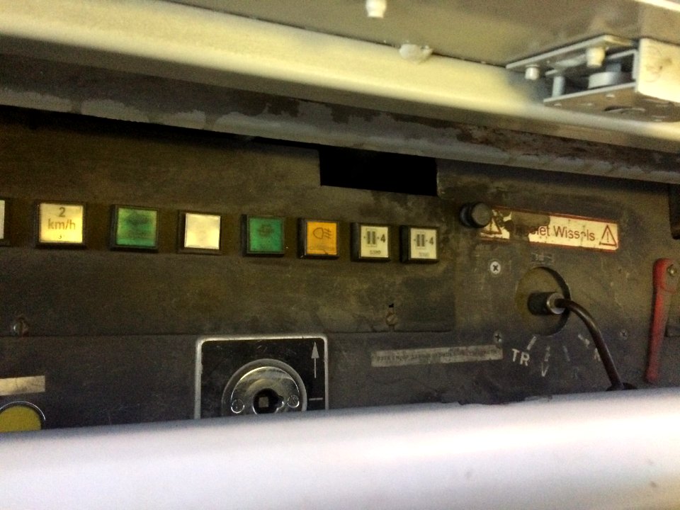 Kusttram secondary control pannel (2)