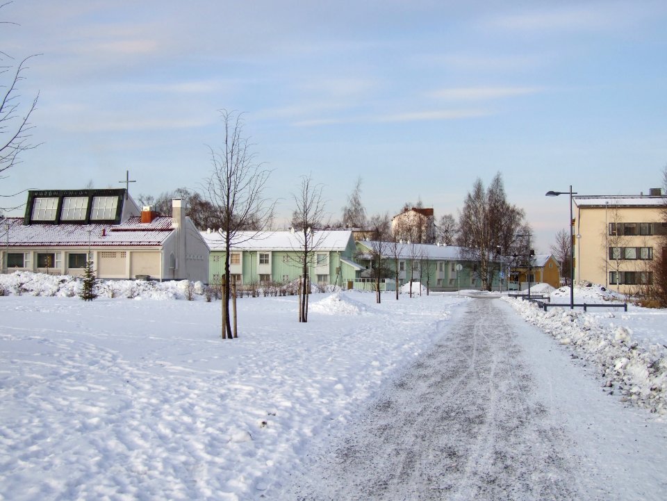 Kyösti Kallion puisto Oulu 20081226