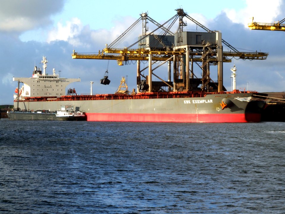 KWK Exemplar - IMO 9222950 - Callsign VRXB3 - at Port of Amsterdam, Holland 17-Dec-2006