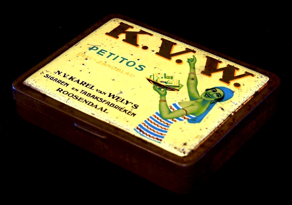 KVW Petitos cigaren blikje ,foto2