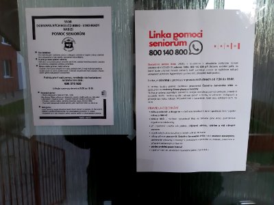 K-vir Dobrovolní hasiči Brno-Vinohrady nabízejí pomoc seniorům v době pandemie