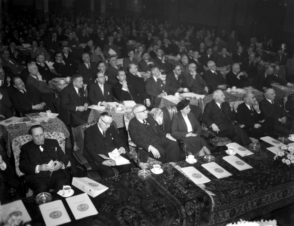 KVP congres in gebouw Tivoli te Utrecht, Bestanddeelnr 906-0916
