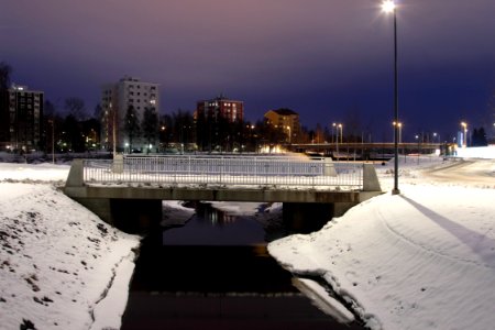 Kuusisaari Bridge Oulu 20140215