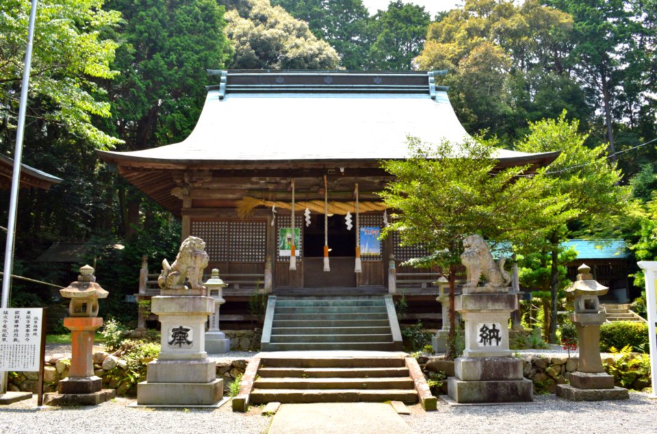 Kusanagi-jinja (Kusanagi, Shimizu-ku, Shizuoka) haiden