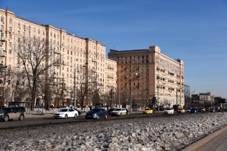 Kutuzovsky Prospekt, Moscow February 2019 001