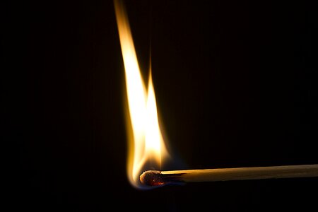 Beautiful hot burn