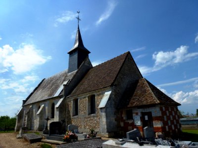 La Cambe (Thibouville, Eure, Fr) église Saint-Julien (01)