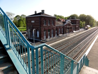 La Fère (Aisne) la gare