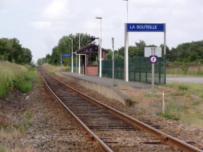 La Bouteille (Aisne) la gare
