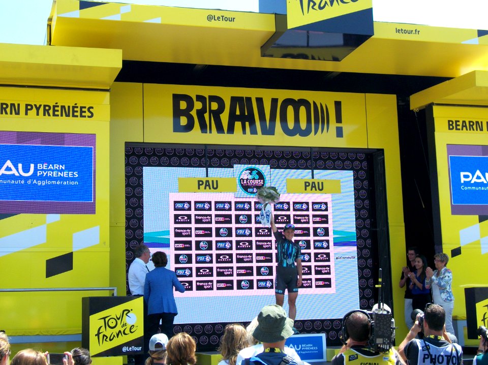 La course by Le Tour de France 2019 à Pau - Podium montagne
