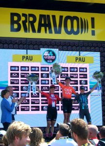La course by Le Tour de France 2019 à Pau - Podium 02 (cropped)
