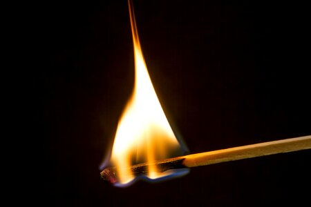 Beautiful hot burn