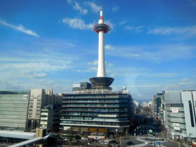 Kyoto Tower (view from Kyoto Station building) 006