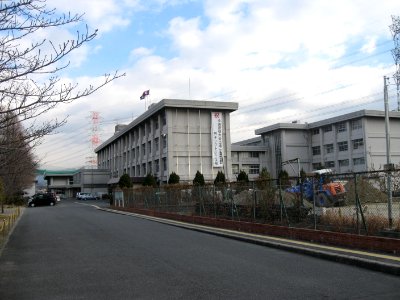 Kyoto Prefectual Nishi-joyo high school in Japan