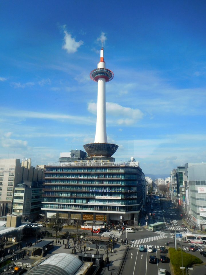 Kyoto Tower (view from Kyoto Station building) 002
