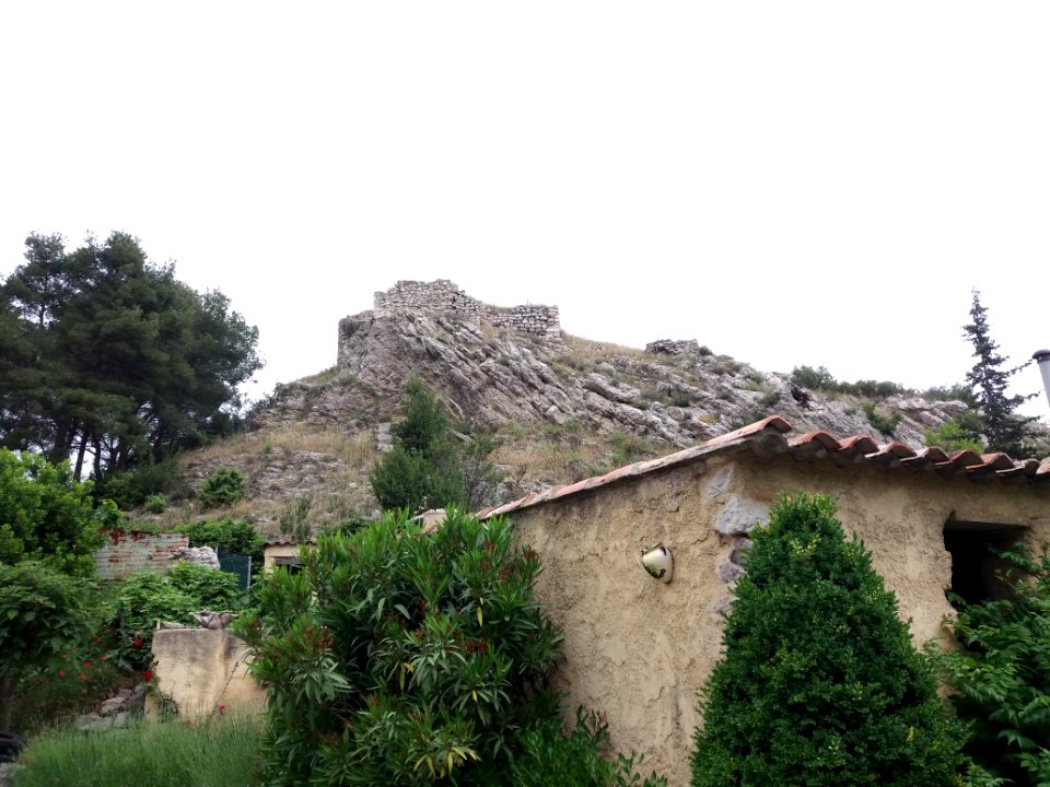 L'Estaque - Chemin de la Nerthe - Vestiges du château de l'Air - Vue d'ensemble