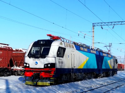 KZ8A-0002, Kazakhstan, Karaganda region, Karaganda-Sorting station (Trainpix 121165)