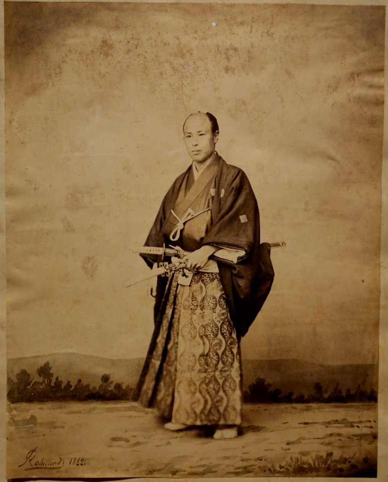 Kyogoku Taka'aki by Robillard, Paris, France, Edo period, dated 1862 AD, albumen print - Tokyo National Museum - Ueno Park, Tokyo, Japan - DSC09045