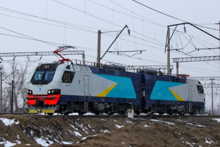 KZ8A-0031, Kazakhstan, Karaganda region, Karaganda-Sorting station (Trainpix 157803)
