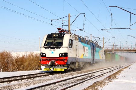 KZ8A-0002, Казахстан, Карагандинская область, перегон Жана Караганды - Майкудук (Trainpix 216652)