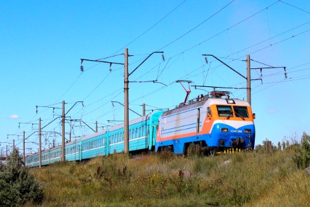 KZ4AC-0009, Казахстан, Карагандинская область, перегон Жана Караганды - Майкудук (Trainpix 172765)