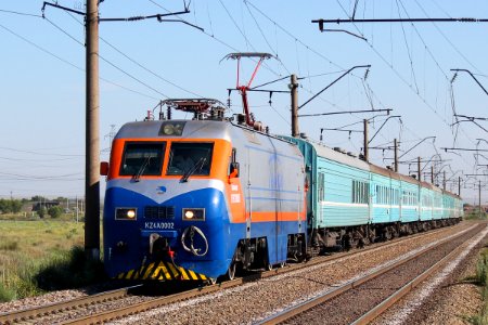 KZ4A-0002, Казахстан, Карагандинская область, перегон Жана Караганды - Майкудук (Trainpix 169252)