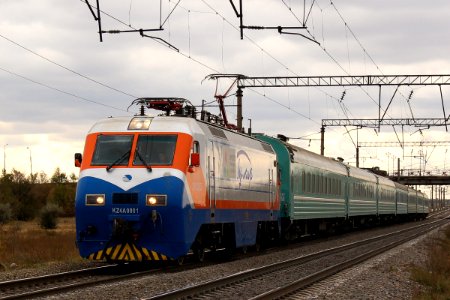 KZ4A-0001, Казахстан, Карагандинская область, перегон Майкудук - Жана Караганды (Trainpix 206516)