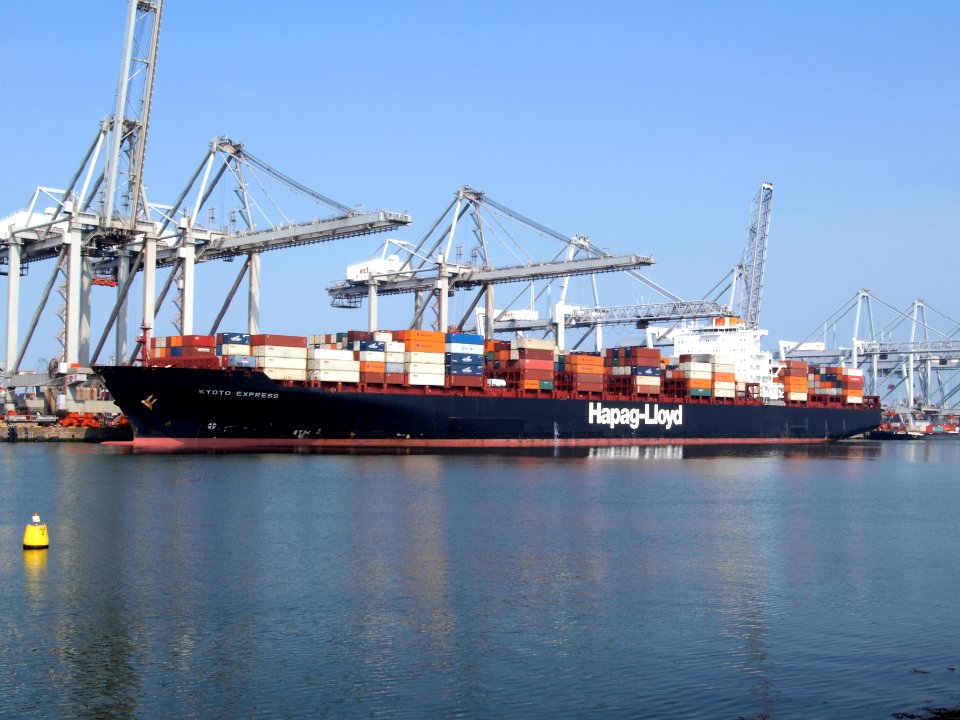 Kyoto Express p3 at Port of Rotterdam 05April2009