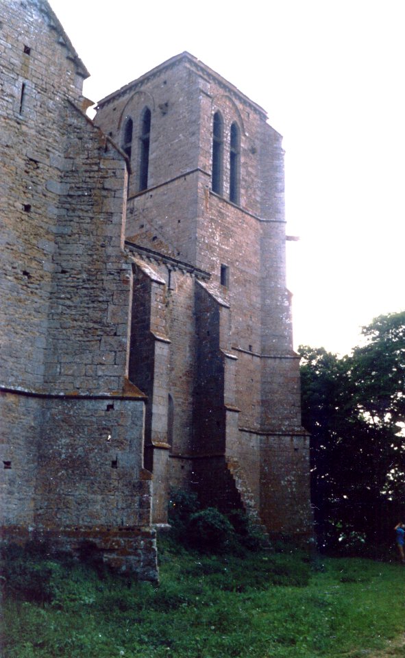 La Collégiale de Thil en 1989