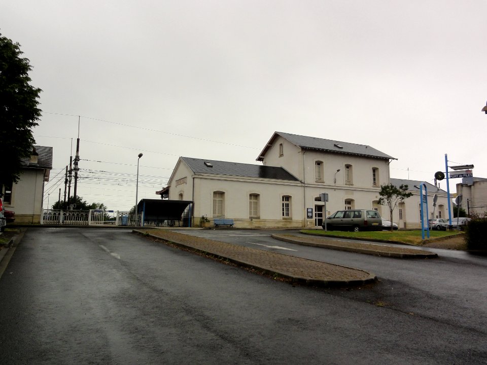 La Celle-Saint-Avant (Indre-et-Loire) la gare de Port-de-Piles