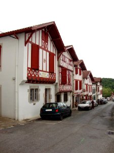 La Bastide-Clairence (Pyr-Atl, Fr) une rue