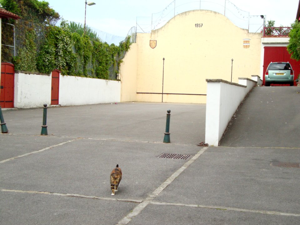La Bastide-Clairence (Pyr-Atl, Fr) fronton