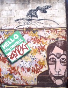 La Bañeza - graffiti 76
