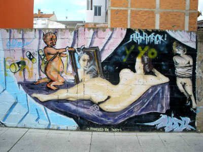 La Bañeza - graffiti 77