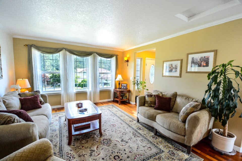 Home living room interior house