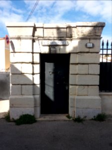 L'Estaque - Traverse Mistral, entrée La Souvenance