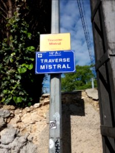 L'Estaque - Traverse Mistral, plaques