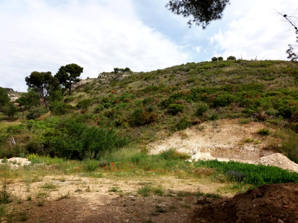 L'Estaque - Terrain vague du côté du Marinier