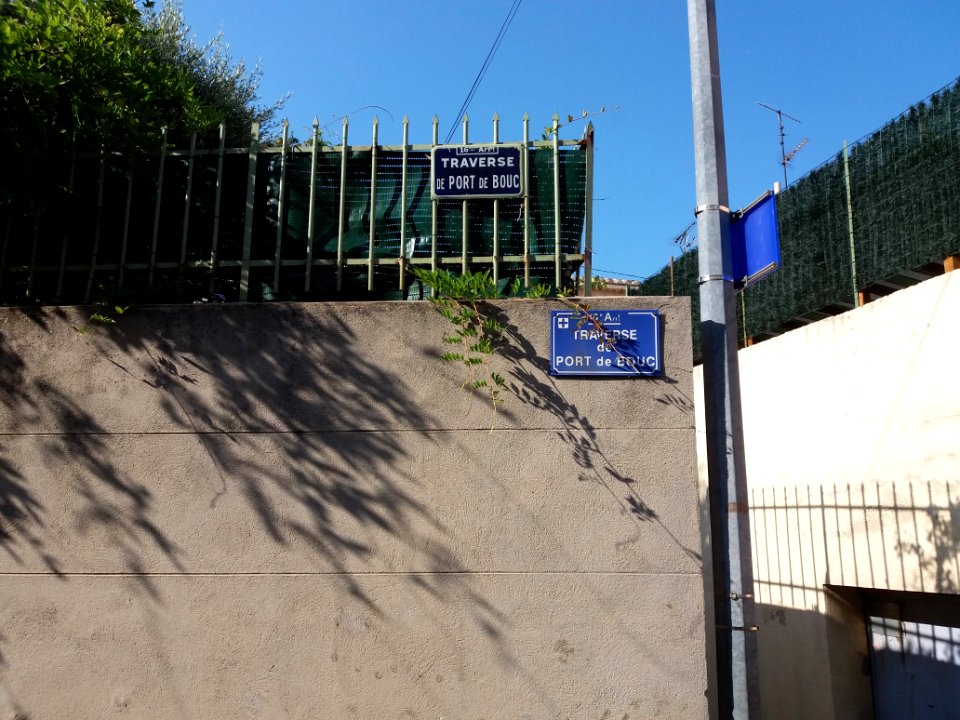 L'Estaque - Traverse de Port de Bouc - Plaques