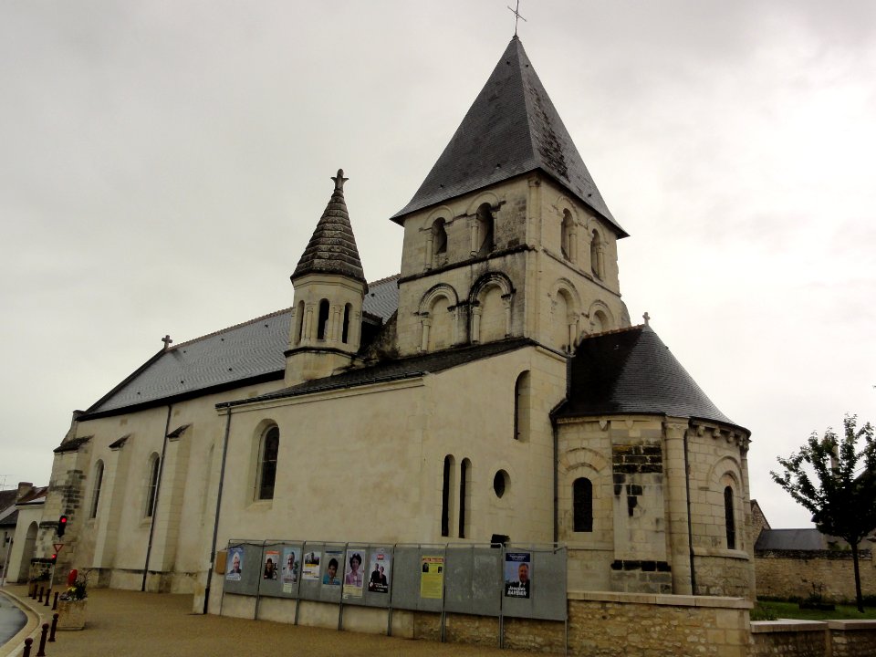 La Celle-Saint-Avant (Indre-et-Loire) Église, chevet