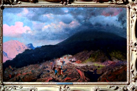 L'eruzione del Vesuvio 1872 – De Nittis – Palazzo Zevallos – Naples (2018)-3