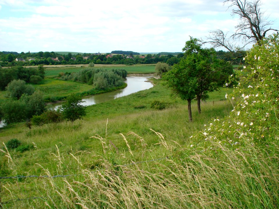 L'Aisne, vue de Mont-de-Jeux