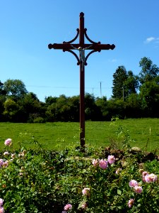 L'Échelle (Ardennes) croix de chemin
