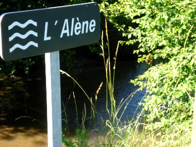 L'Alène en amont de Luzy