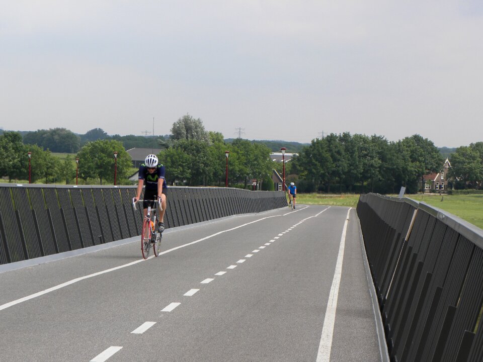 Netherlands professional road bicycle racer bike path