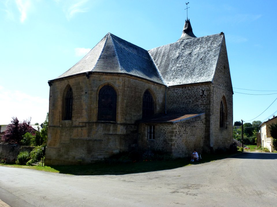 L'Échelle (Ardennes) église, chevet